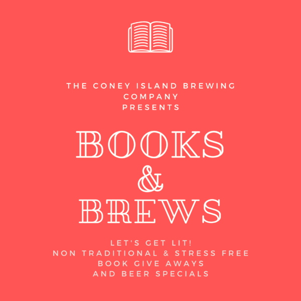 BOOKS AND BREWS EVENT GRAPHIC